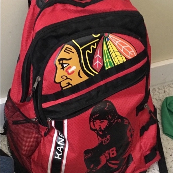 chicago blackhawks backpack